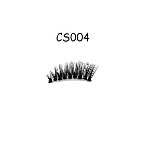 natural 3D mink Eyelashes Magnetic Eyeliner false Eyelashes 5D Fake Eyelash extension magnet lash Eye Lashes makeup