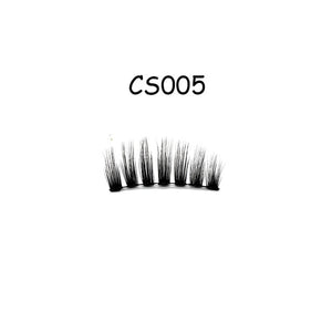 natural 3D mink Eyelashes Magnetic Eyeliner false Eyelashes 5D Fake Eyelash extension magnet lash Eye Lashes makeup