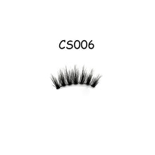 Load image into Gallery viewer, natural 3D mink Eyelashes Magnetic Eyeliner false Eyelashes 5D Fake Eyelash extension magnet lash Eye Lashes makeup