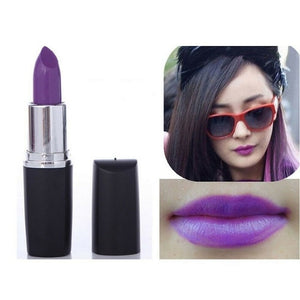 Matte Lipstick Vampire Style Women Lip Makeup Matte Velvet Lipstick Long Lasting Waterproof Cosmetic