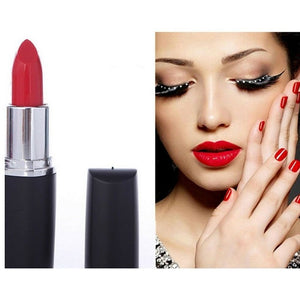 Matte Lipstick Vampire Style Women Lip Makeup Matte Velvet Lipstick Long Lasting Waterproof Cosmetic