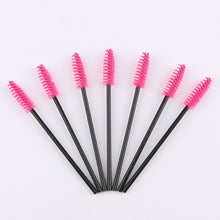 Load image into Gallery viewer, 300 Pcs/Pack eyelash extensions Disposable Micro lash Brushes Makeup eye lashes Mascara Applicator Wand Lip makeup tools