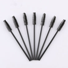 Load image into Gallery viewer, 300 Pcs/Pack eyelash extensions Disposable Micro lash Brushes Makeup eye lashes Mascara Applicator Wand Lip makeup tools