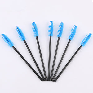 300 Pcs/Pack eyelash extensions Disposable Micro lash Brushes Makeup eye lashes Mascara Applicator Wand Lip makeup tools