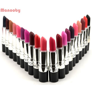 POPFEEL Matte Lipstick For Lips Waterproof Long Lasting Nourishing Lipstick Tint Tattoo Nude Cosmetics Lipstic Makeup Set New