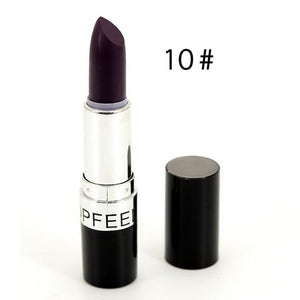 POPFEEL Matte Lipstick For Lips Waterproof Long Lasting Nourishing Lipstick Tint Tattoo Nude Cosmetics Lipstic Makeup Set New