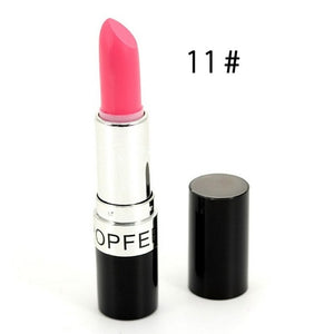 POPFEEL Matte Lipstick For Lips Waterproof Long Lasting Nourishing Lipstick Tint Tattoo Nude Cosmetics Lipstic Makeup Set New