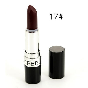 POPFEEL Matte Lipstick For Lips Waterproof Long Lasting Nourishing Lipstick Tint Tattoo Nude Cosmetics Lipstic Makeup Set New