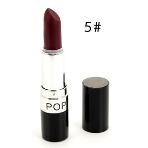 POPFEEL Matte Lipstick For Lips Waterproof Long Lasting Nourishing Lipstick Tint Tattoo Nude Cosmetics Lipstic Makeup Set New