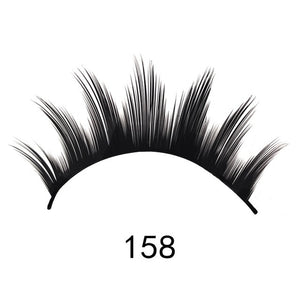 10Pairs natural false eyelashes fake lashes long makeup 3d mink lashes eyelash extension mink eyelashes for beauty