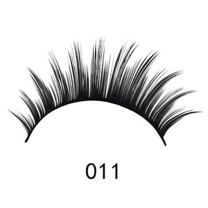 10Pairs natural false eyelashes fake lashes long makeup 3d mink lashes eyelash extension mink eyelashes for beauty