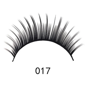 10Pairs natural false eyelashes fake lashes long makeup 3d mink lashes eyelash extension mink eyelashes for beauty