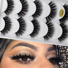 Load image into Gallery viewer, 5 pairs natural false eyelashes fake lashes long makeup 3d mink lashes extension cilio eyelash mink eyelashes for makeups beauty