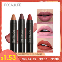 Load image into Gallery viewer, FOCALLURE 19 Colors Matte Lipsticks Waterproof Matte Lipstick Lip Sticks Cosmetic Easy to Wear Matte Batom Makeup Lipstick