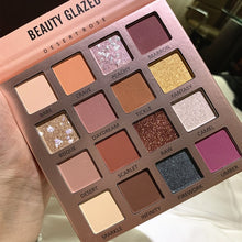 Load image into Gallery viewer, Beauty Glazed Eyeshadow Palette Shimmer Matte Neutral Glitter Eyeshadow Pallete 10 Shades Pigmented Eye Shadow Warm Colors