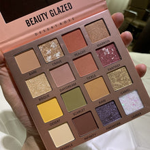 Load image into Gallery viewer, Beauty Glazed Eyeshadow Palette Shimmer Matte Neutral Glitter Eyeshadow Pallete 10 Shades Pigmented Eye Shadow Warm Colors