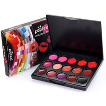 Load image into Gallery viewer, Popfeel Matte Lipstick Palette Matt Pallete Waterproof Moisturizer Lip Cream Smooth Makeup Lasting Lip Stick Set Batom Maquiagem