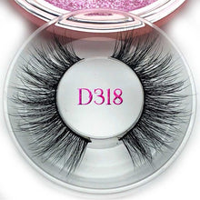 Load image into Gallery viewer, Mikiwi D390 Mink Eyelashes 3D Mink Lashes Thick HandMade Full Strip Lashes Cruelty Free Luxury Makeup Dramatic Lashes