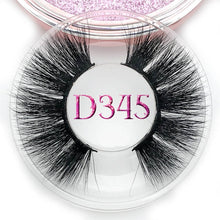 Load image into Gallery viewer, Mikiwi D390 Mink Eyelashes 3D Mink Lashes Thick HandMade Full Strip Lashes Cruelty Free Luxury Makeup Dramatic Lashes