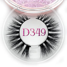 Load image into Gallery viewer, Mikiwi D390 Mink Eyelashes 3D Mink Lashes Thick HandMade Full Strip Lashes Cruelty Free Luxury Makeup Dramatic Lashes