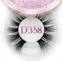 Load image into Gallery viewer, Mikiwi D390 Mink Eyelashes 3D Mink Lashes Thick HandMade Full Strip Lashes Cruelty Free Luxury Makeup Dramatic Lashes