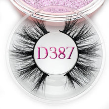 Load image into Gallery viewer, Mikiwi D390 Mink Eyelashes 3D Mink Lashes Thick HandMade Full Strip Lashes Cruelty Free Luxury Makeup Dramatic Lashes